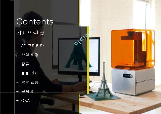 3D 프린터 산업,3D 프린터 종류,3D 프린터 전망,3D 프린터 미래   (2 )